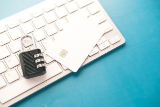 Internet Safety keyboard and credit card