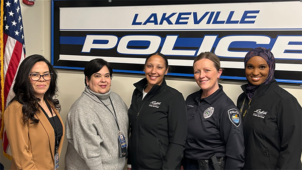 the 5 women on the LPD mental health team